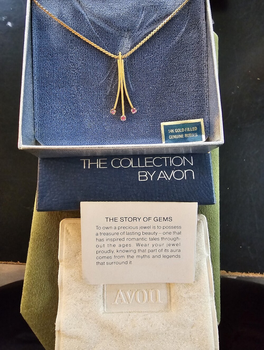 Vintage Avon Gold Filled Necklace